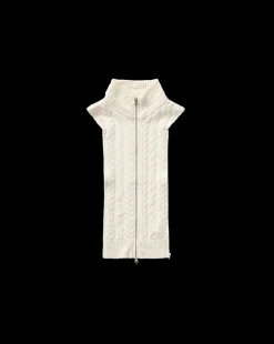 Zander Cable-Knit Dickey in Dove